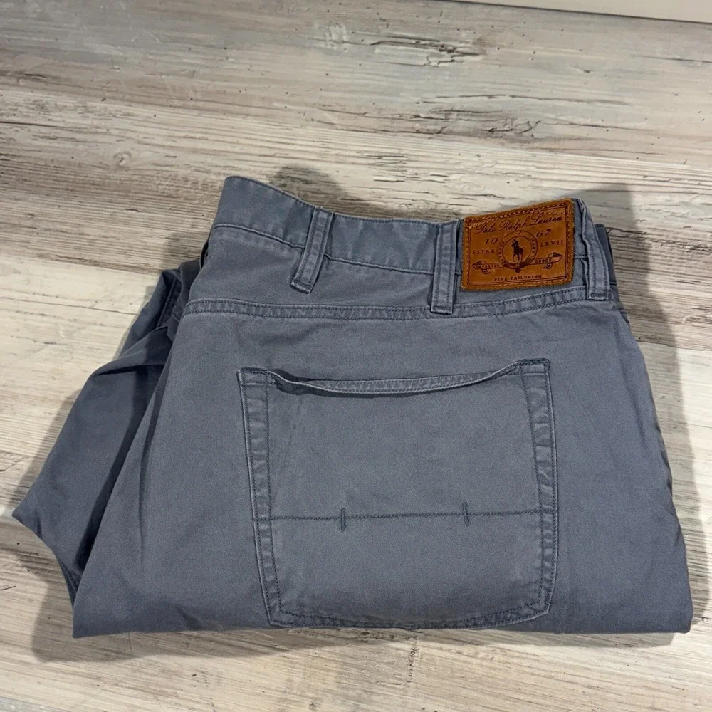 Polo Ralph Lauren Jeans Mens 44Bx30 Big Chino‎ Pants Straight Golf RN 41381